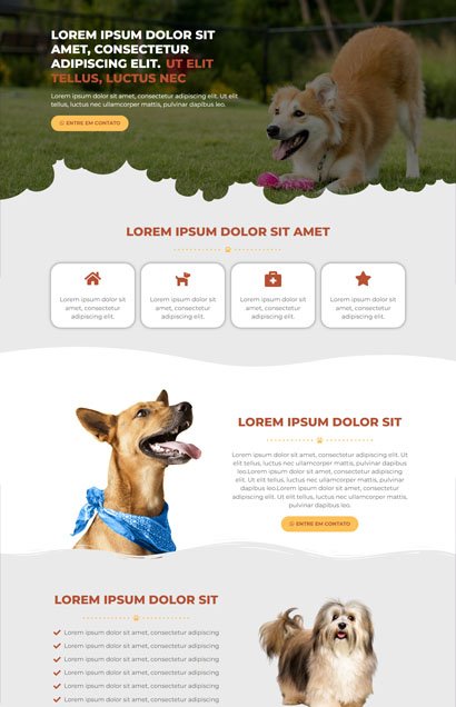site para petshop